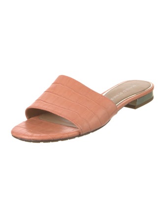 Donald Pliner Leather Slides