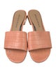 Donald Pliner Leather Slides