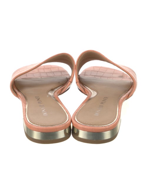 Donald Pliner Leather Slides