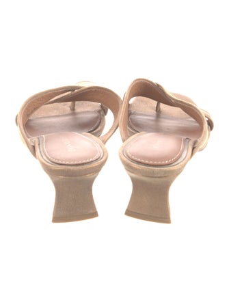 Donald Pliner Leather Slides