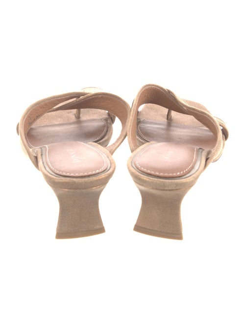 Donald Pliner Leather Slides