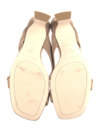 Donald Pliner Leather Slides