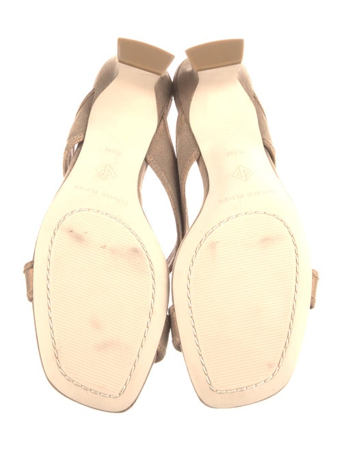 Donald Pliner Leather Slides