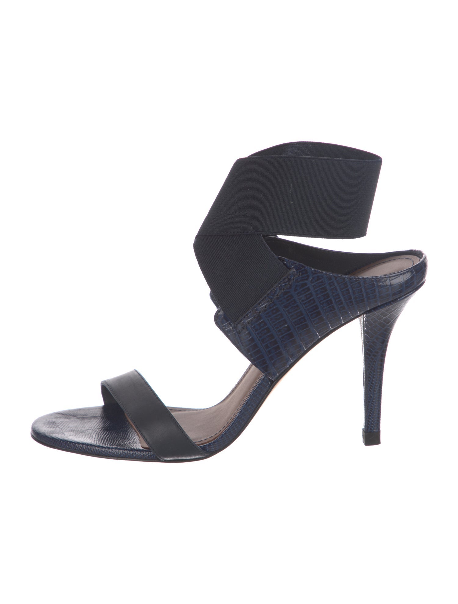 Donald Pliner Vintage GG Embossed Slingback Sandals