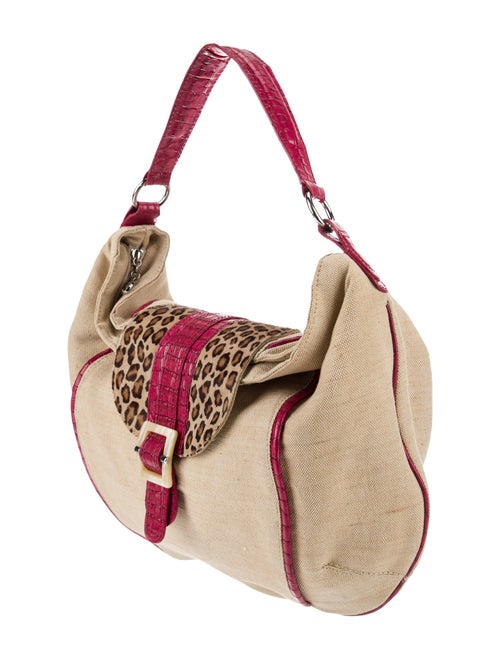 Donald Pliner Canvas Hobo