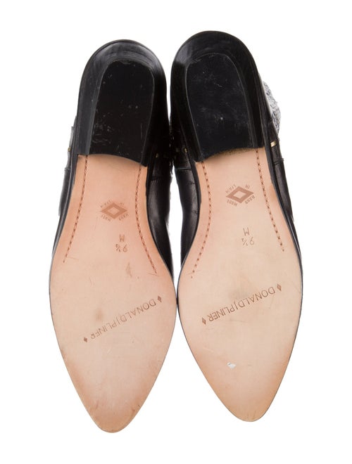 Donald Pliner Leather Printed Rain Boots