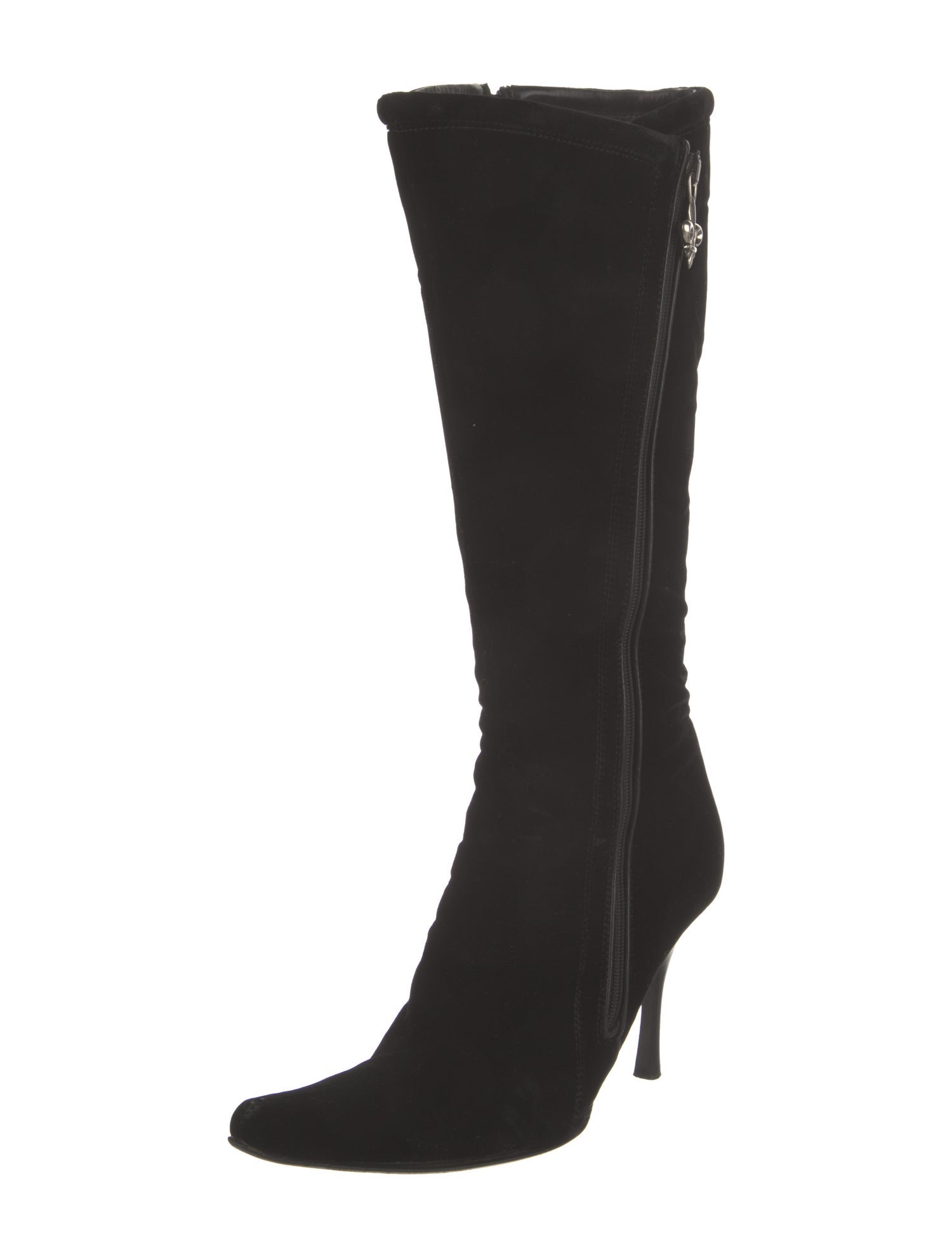 Donald Pliner Velvet Boots