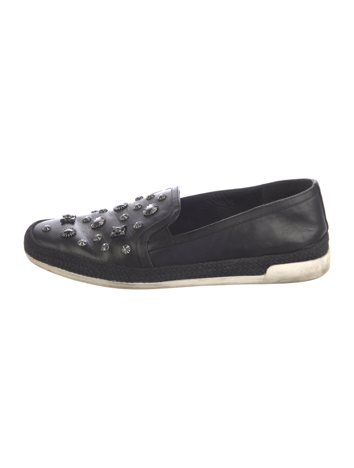 Donald Pliner Leather Printed Sneakers
