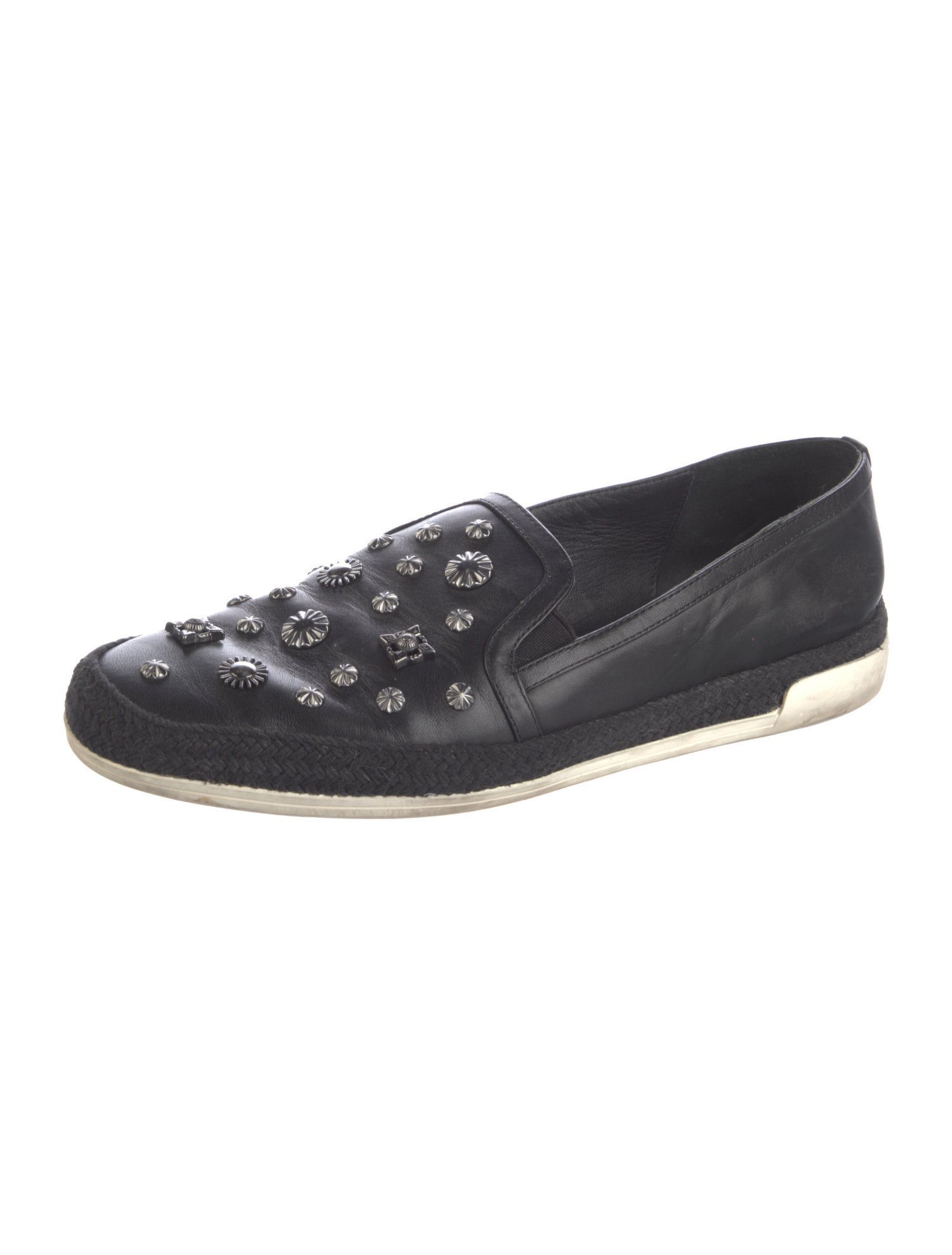 Donald Pliner Leather Printed Sneakers