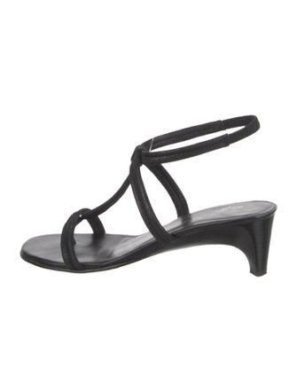 Donald Pliner Leather T-Strap Sandals
