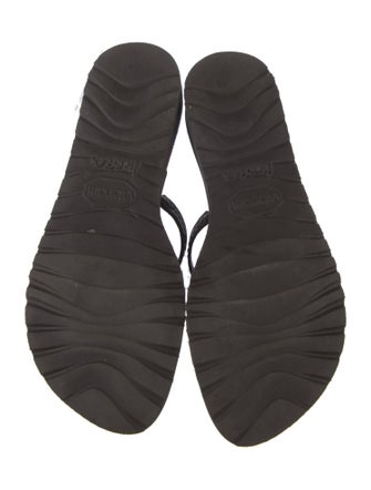 Donald Pliner Leather Slides