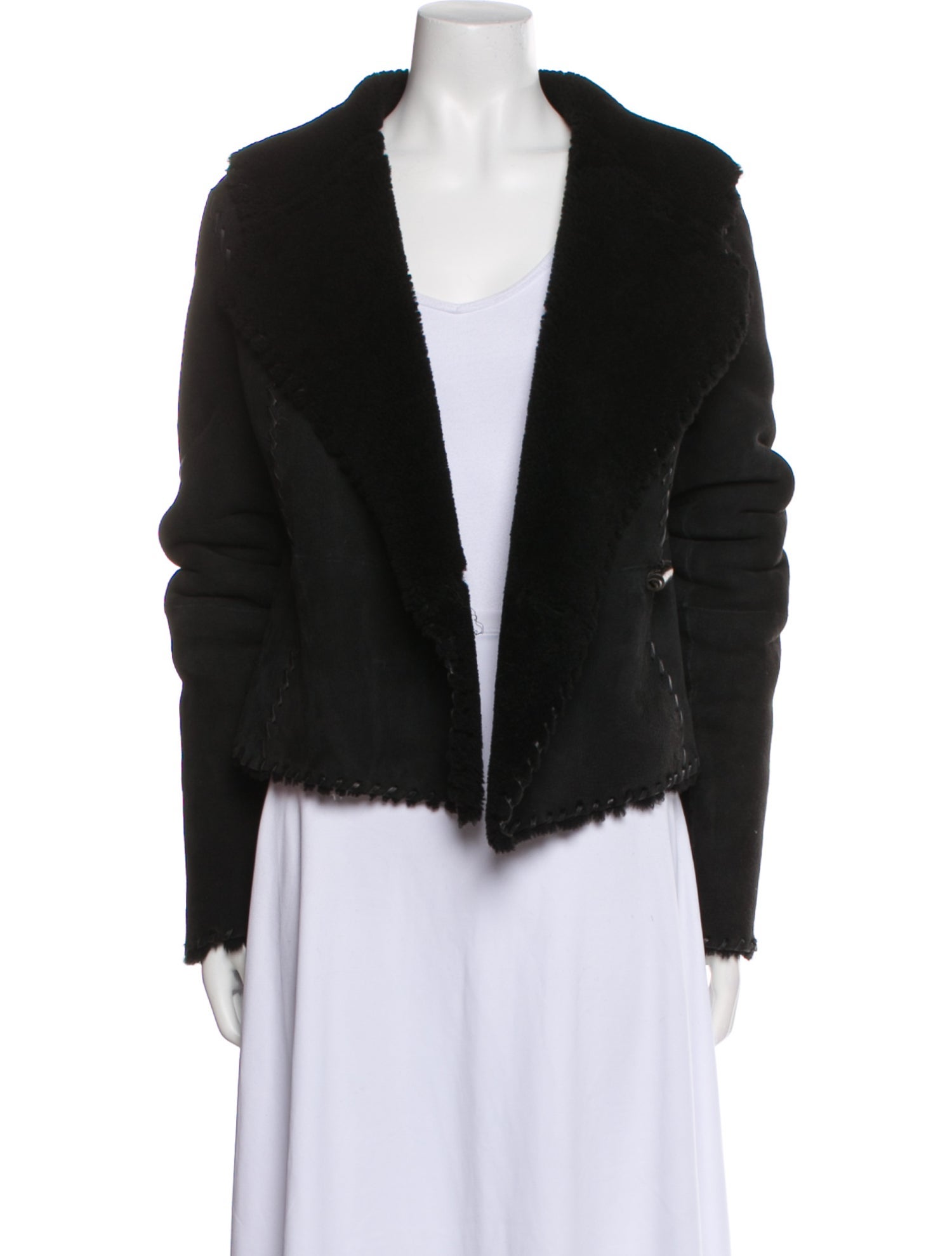 Donald Pliner Shearling Fur Jacket