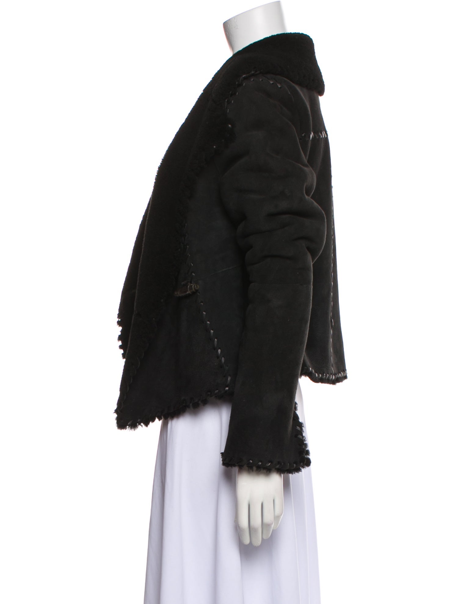 Donald Pliner Shearling Fur Jacket