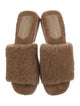 Donald Pliner Faux Fur Slides