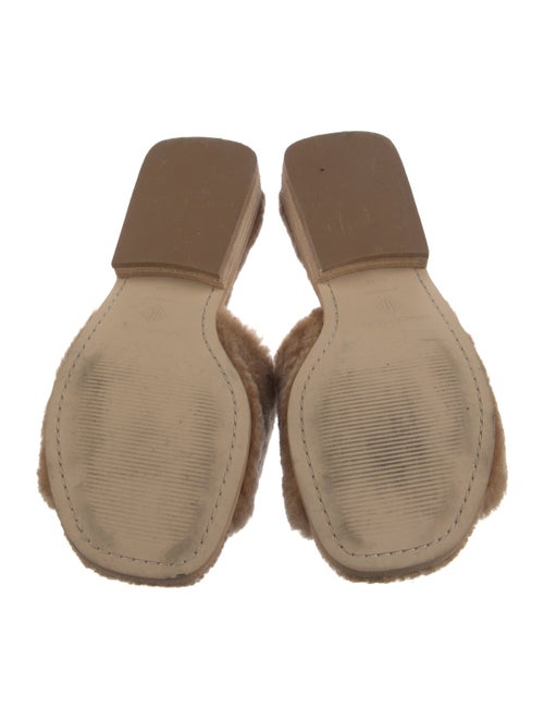 Donald Pliner Faux Fur Slides