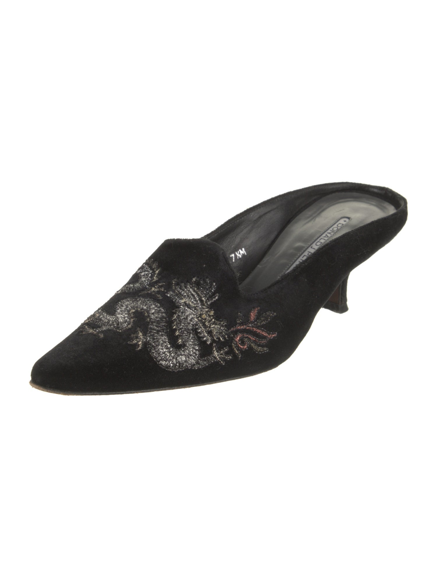 Donald Pliner Suede Mules