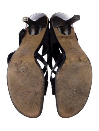 Donald Pliner Leather Slingback Sandals