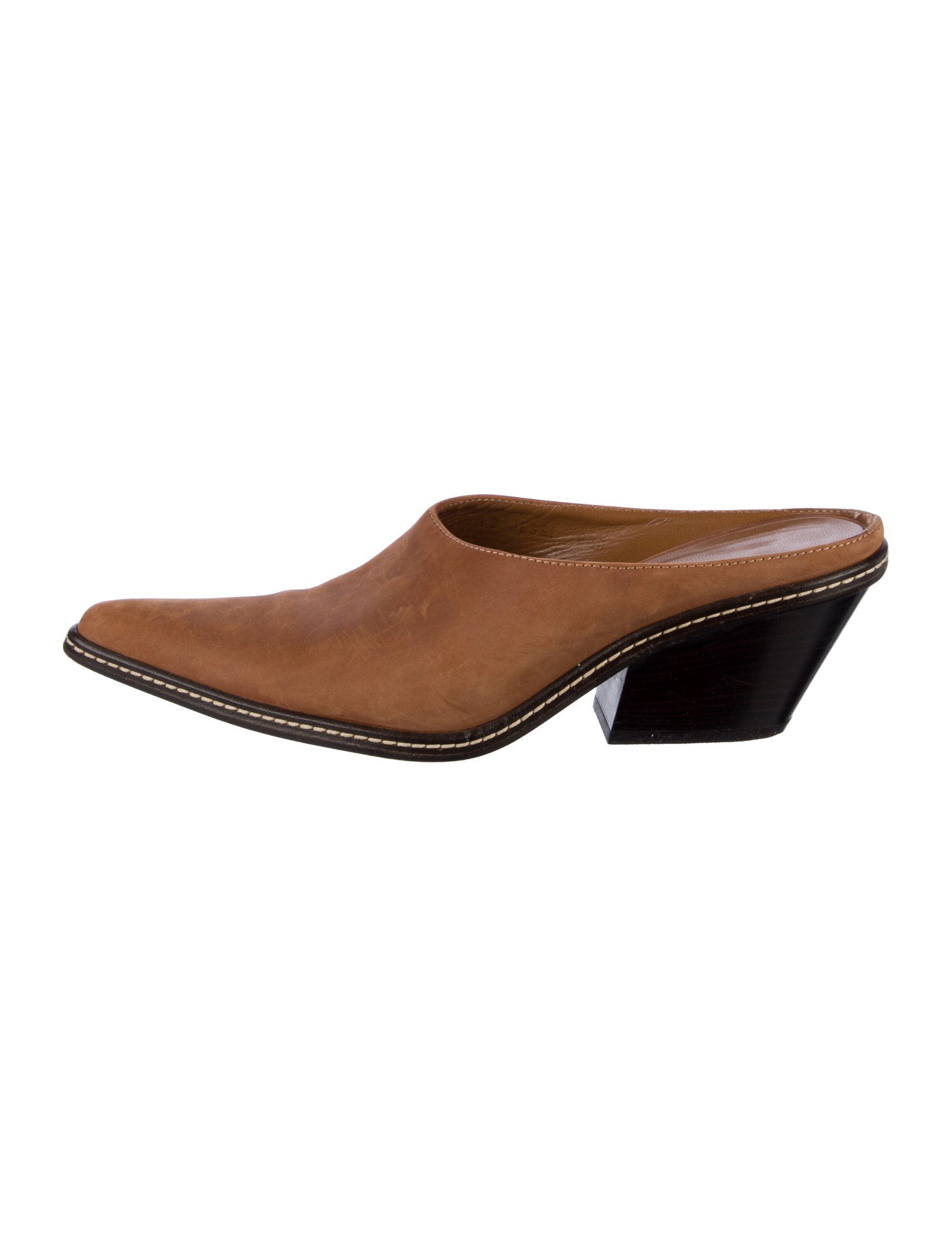 Donald Pliner Leather Mules