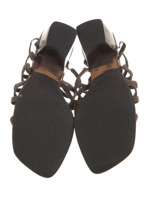 Donald Pliner Suede Slides