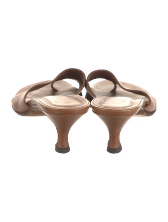 Donald Pliner Leather Slides