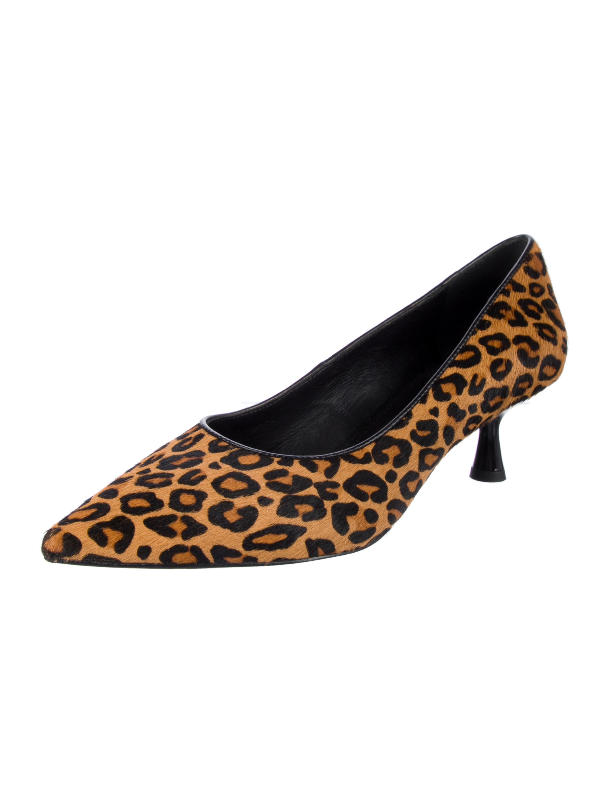 Donald Pliner Ponyhair Animal Print Pumps