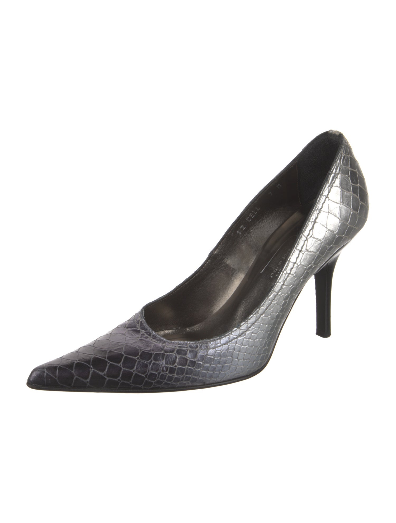 Donald Pliner Leather Animal Print Pumps
