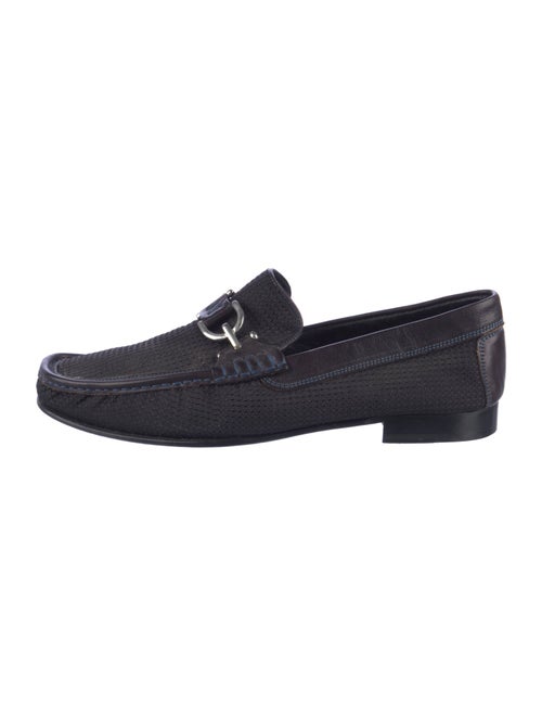 Donald Pliner Suede Dress Loafers