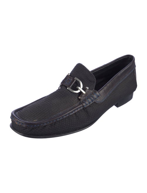Donald Pliner Suede Dress Loafers