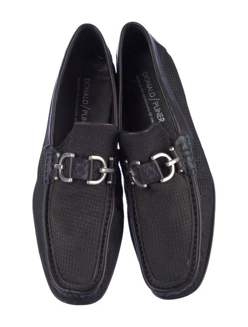 Donald Pliner Suede Dress Loafers
