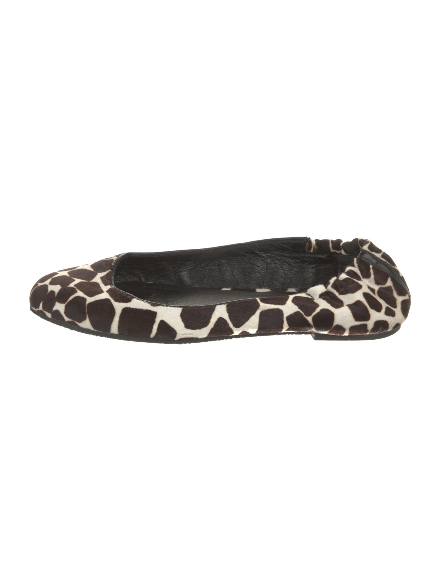 Donald Pliner Ponyhair Animal Print Ballet Flats