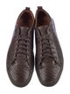 Donald Pliner Embossed Leather Printed Sneakers