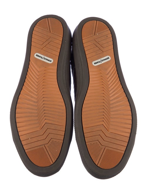 Donald Pliner Embossed Leather Printed Sneakers