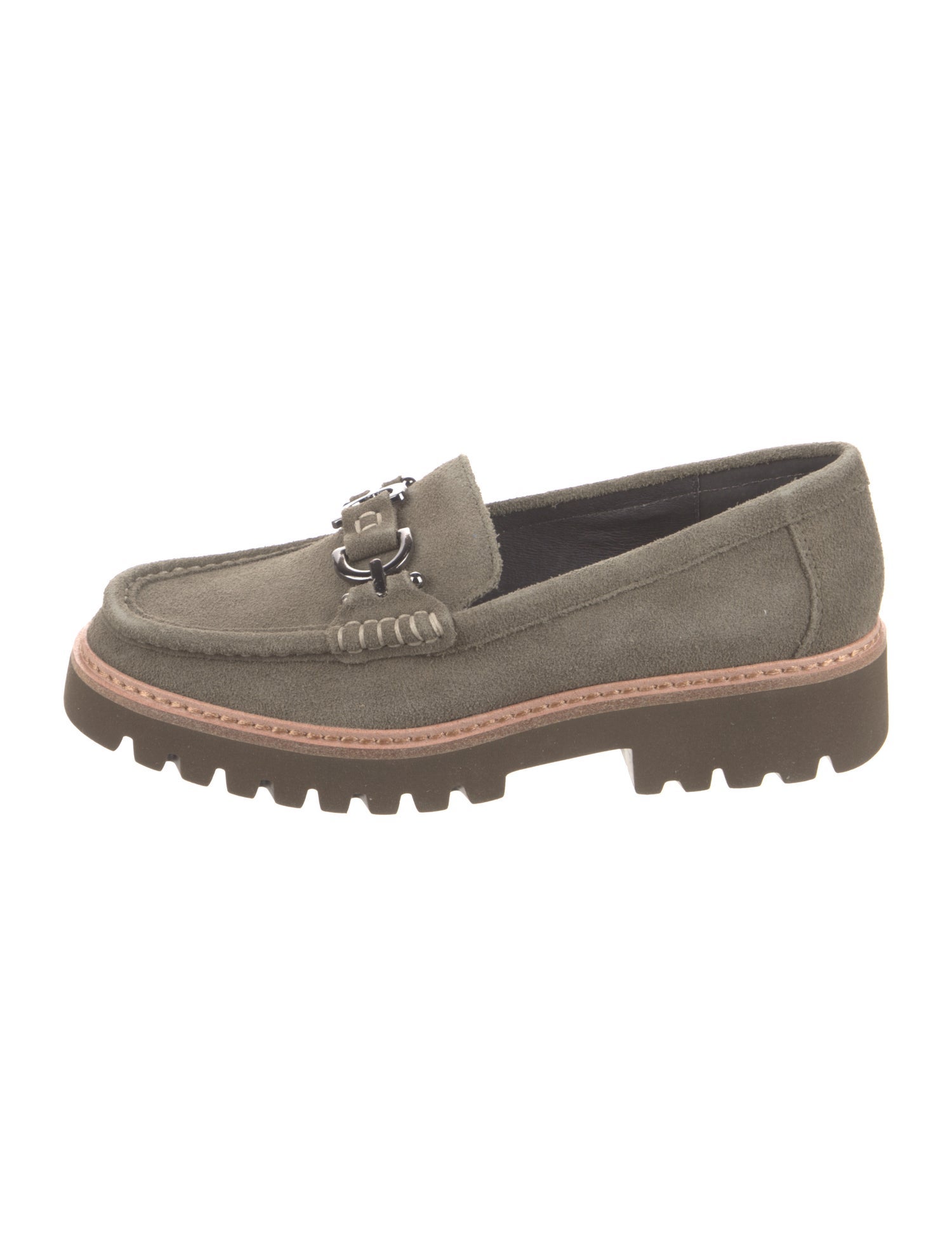 Donald Pliner Suede Loafers