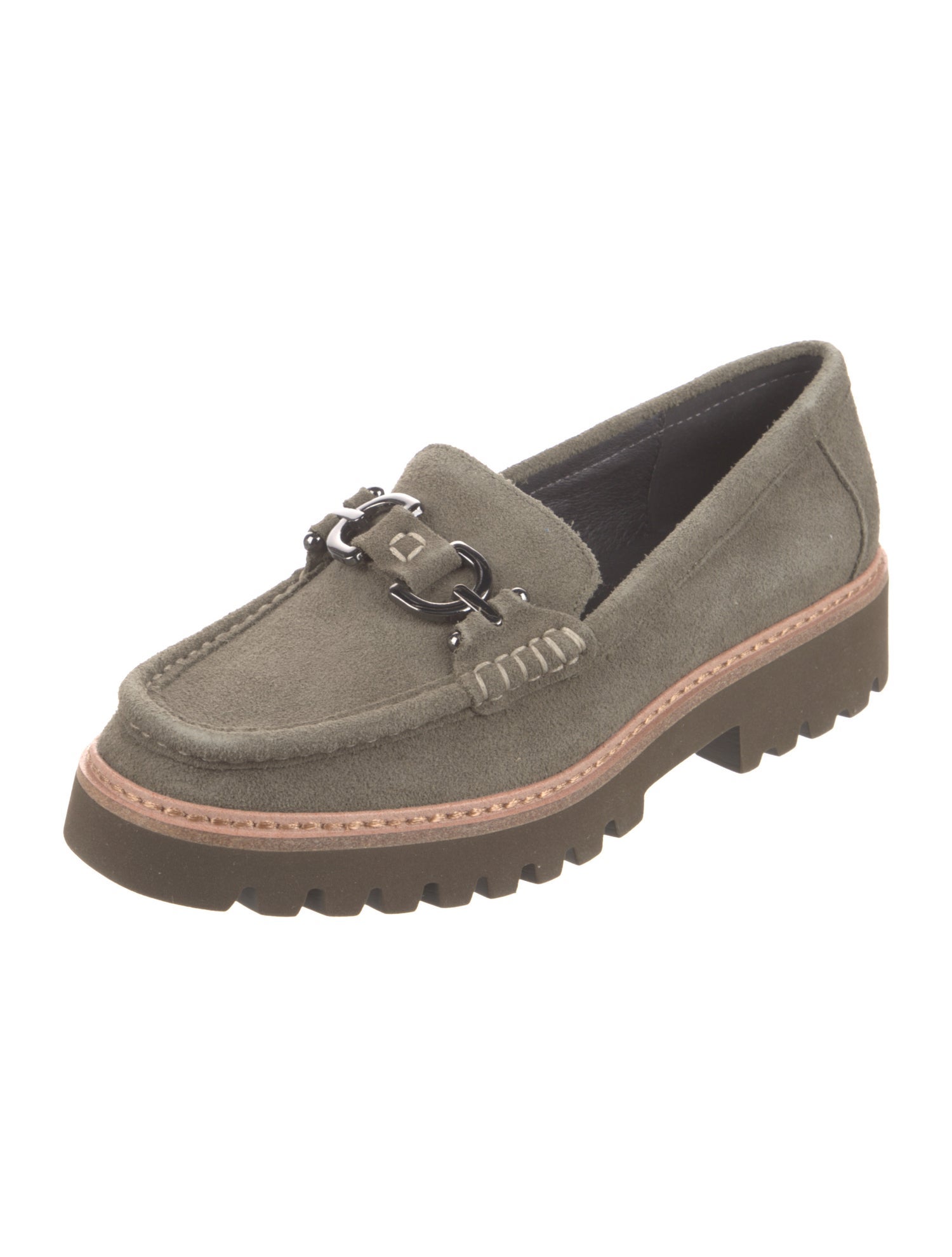 Donald Pliner Suede Loafers