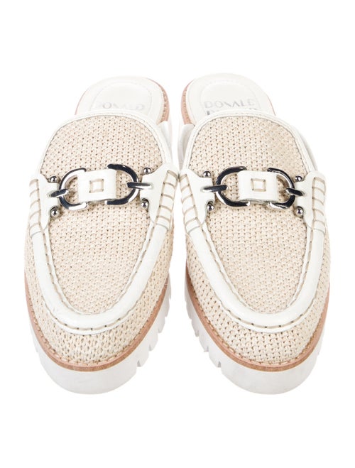 Donald Pliner Raffia Mules