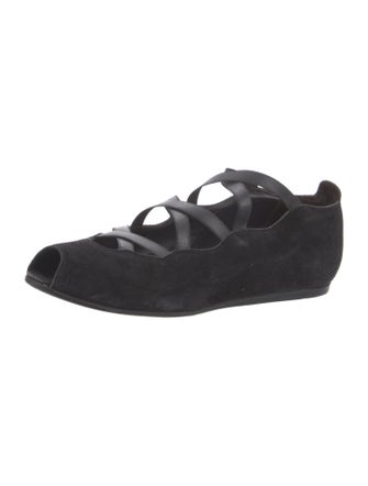 Donald Pliner Suede Flats