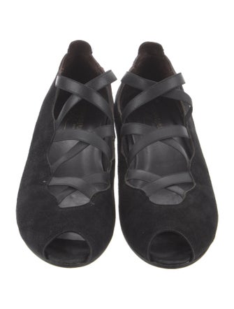 Donald Pliner Suede Flats