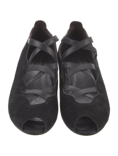 Donald Pliner Suede Flats