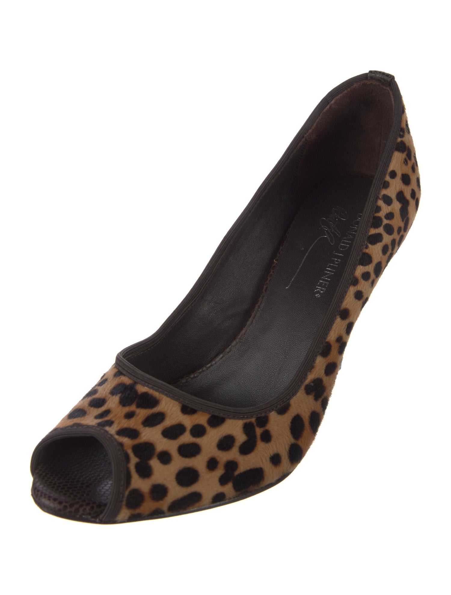 Donald Pliner Ponyhair Animal Print Pumps