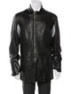 Donald Pliner Leather Moto Jacket