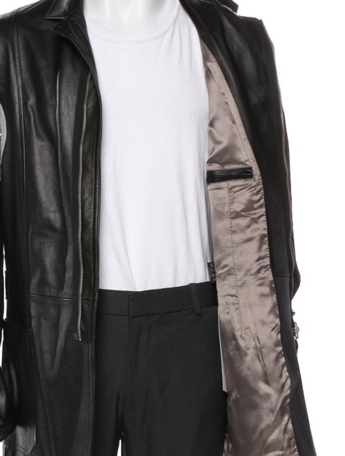 Donald Pliner Leather Moto Jacket