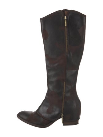 Donald Pliner Leather Riding Boots