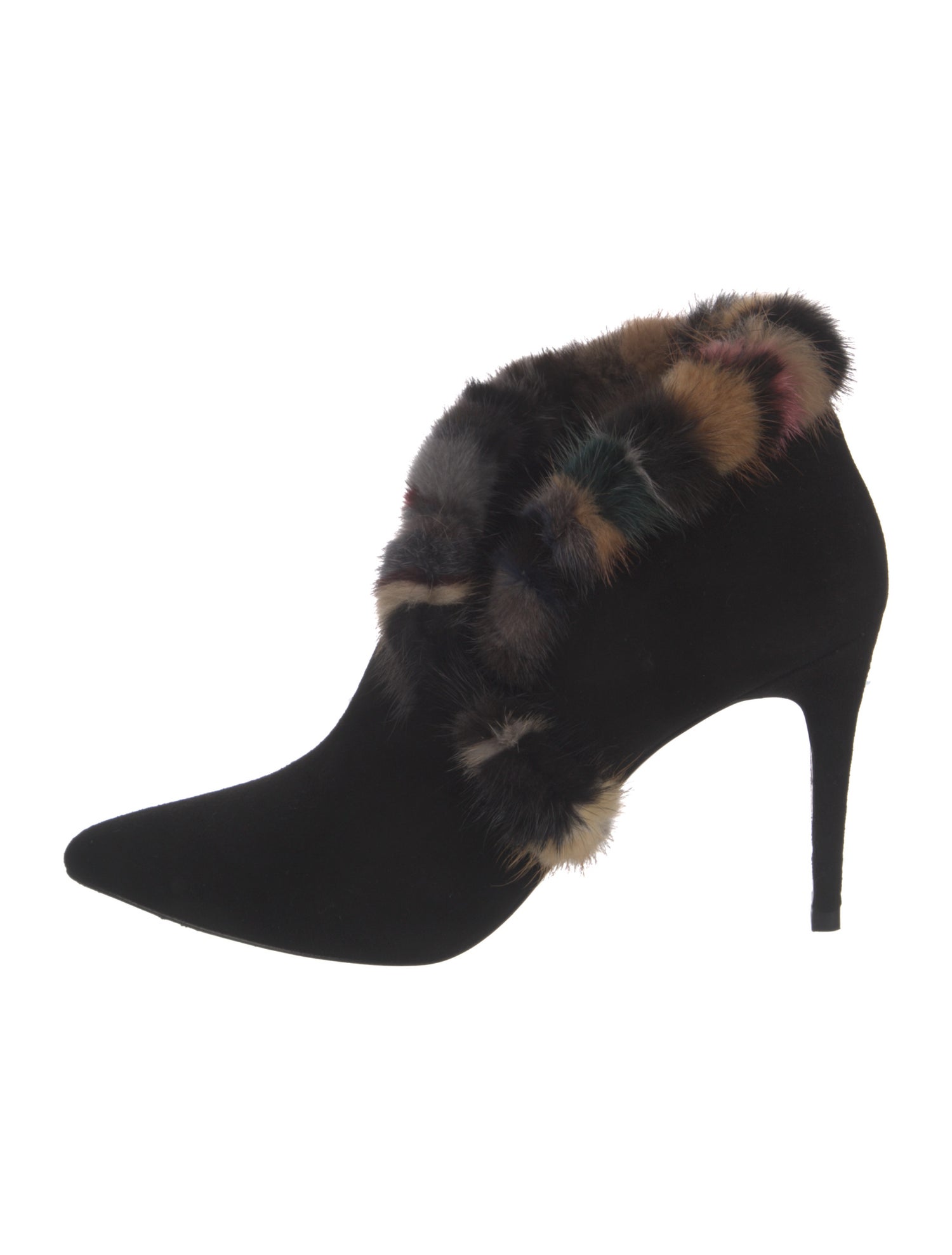 Donald Pliner Suede Animal Print Pumps