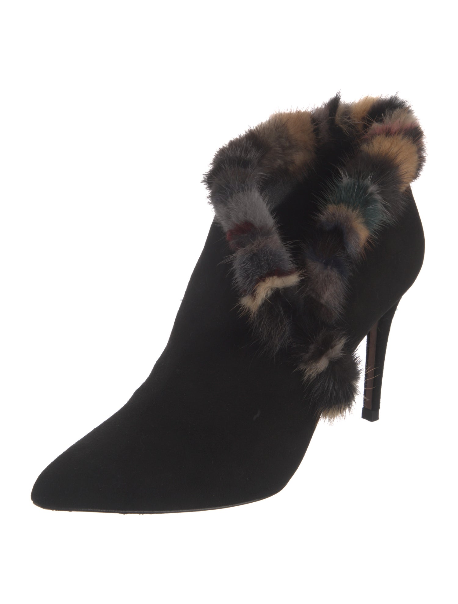 Donald Pliner Suede Animal Print Pumps