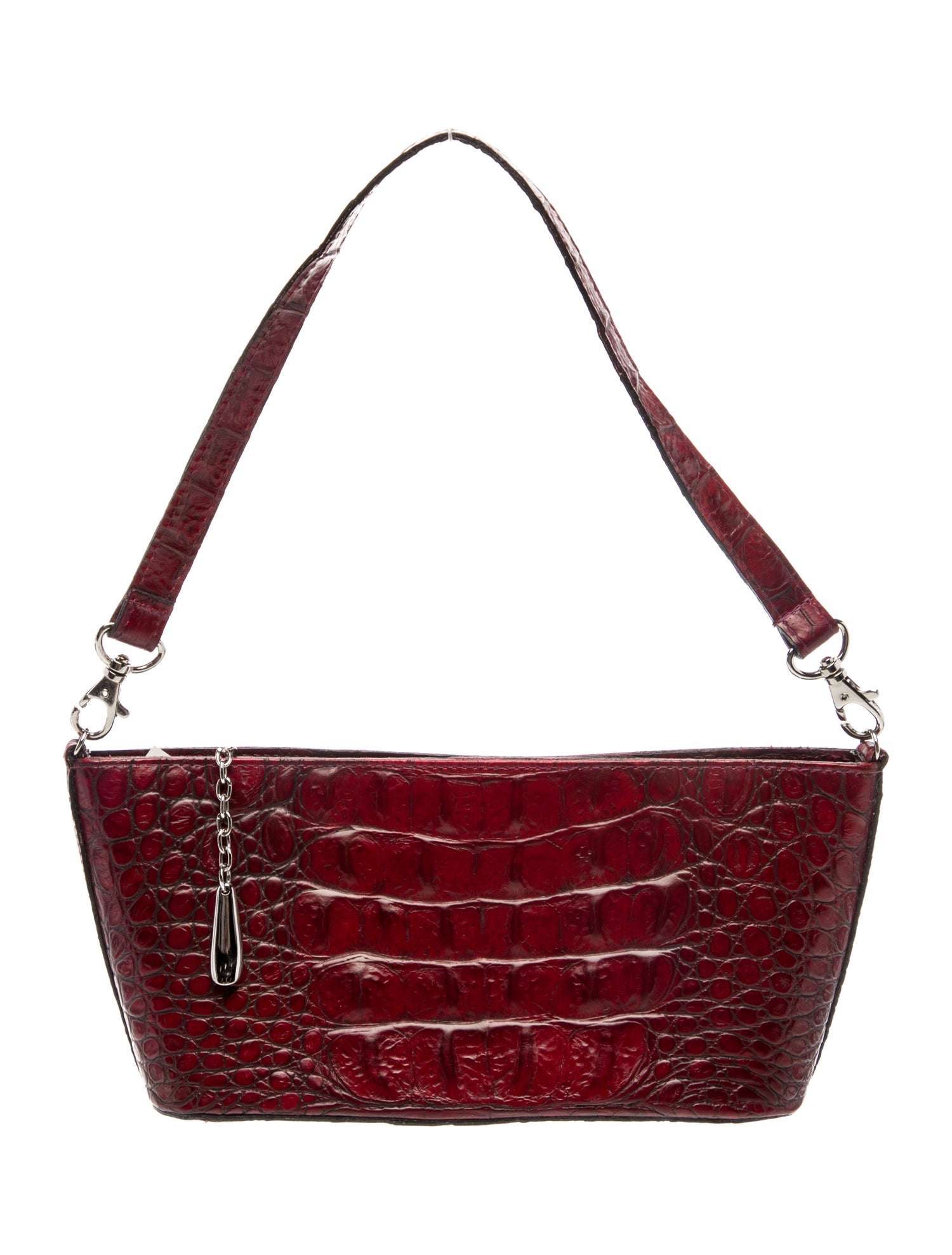 Donald Pliner Alligator Top Handle Bag Vintage