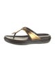 Donald Pliner Leather Flip Flops