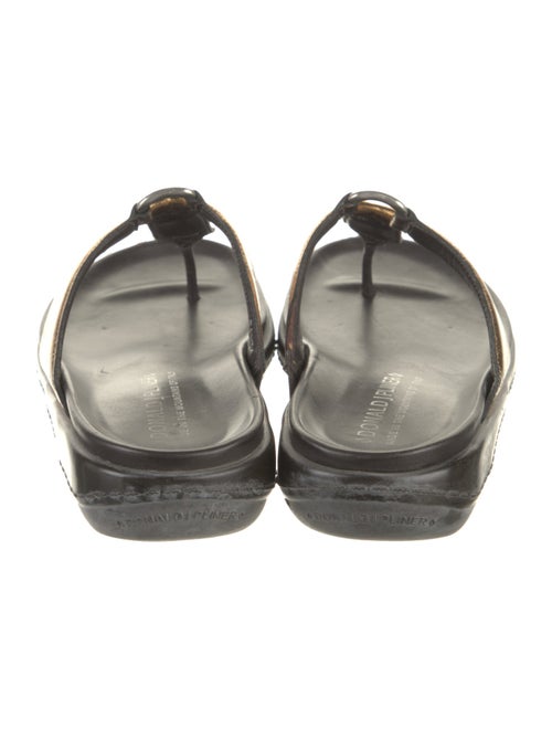 Donald Pliner Leather Flip Flops