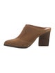 Donald Pliner Suede Mules