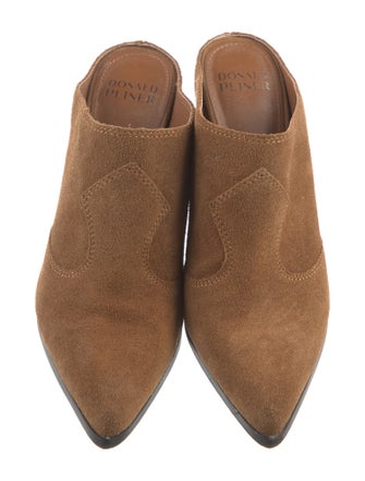 Donald Pliner Suede Mules