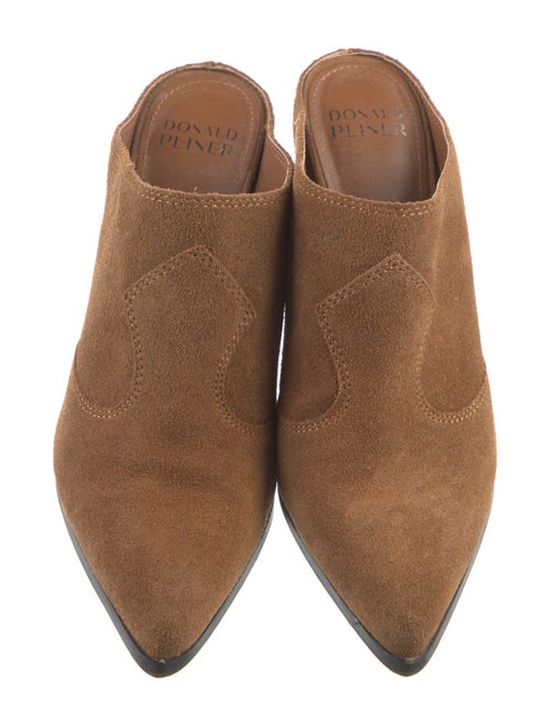 Donald Pliner Suede Mules
